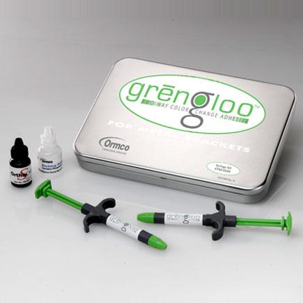 奥美科ormco GRENGLOO绿胶 正畸粘接剂系统  托槽粘接剂