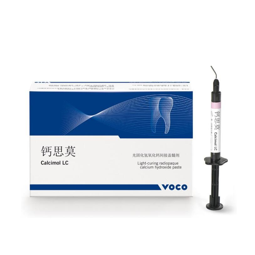 VOCO Calcimol LC (钙思莫光固化氢氧化钙间接盖髓剂)   2*2.5g