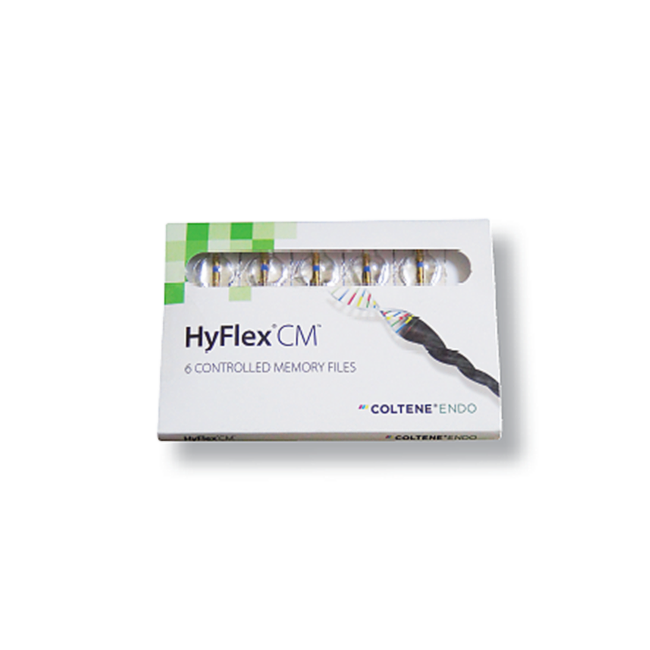 瑞士康特 HyFlex CM 机用镍钛锉  6支/板