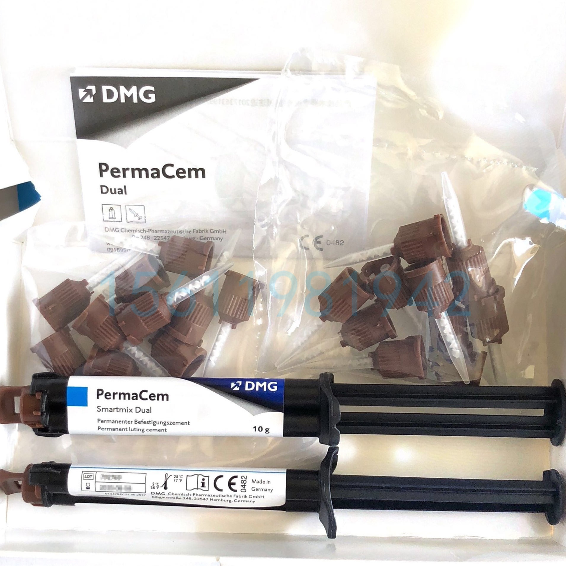 DMG PermaCem普玛 双固化复合体粘接剂   10g/支