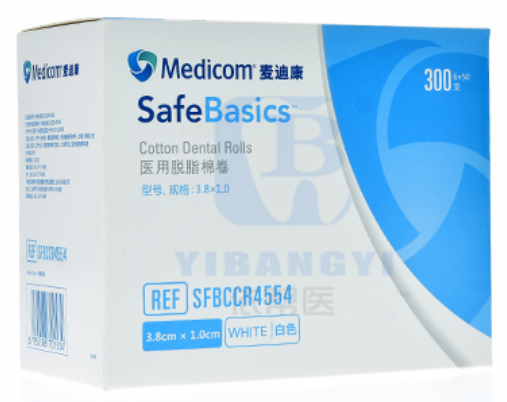 麦迪康 safebasics牙科棉卷 医用脱脂棉卷